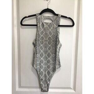 Frankies Bikinis One Piece Swimsuit Womens S Blake Red Ribbed Cut Out Tie Front